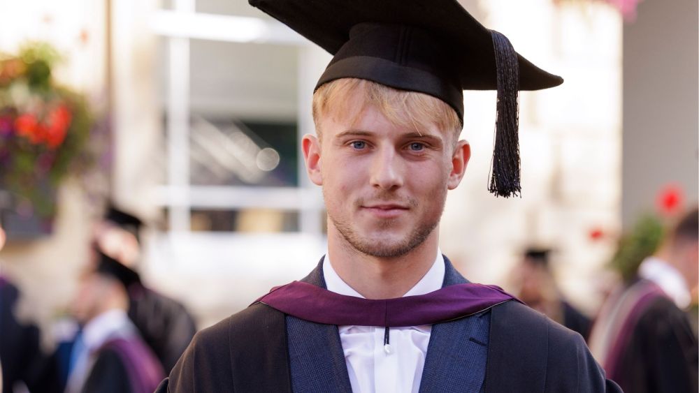 First Class Graduate Ethan Combines Support with Success